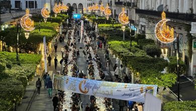 Photo of رمضان: أزيد من 2000 شخص في إفطار جماعي بساحة موريس أودان الجزائر العاصمة.